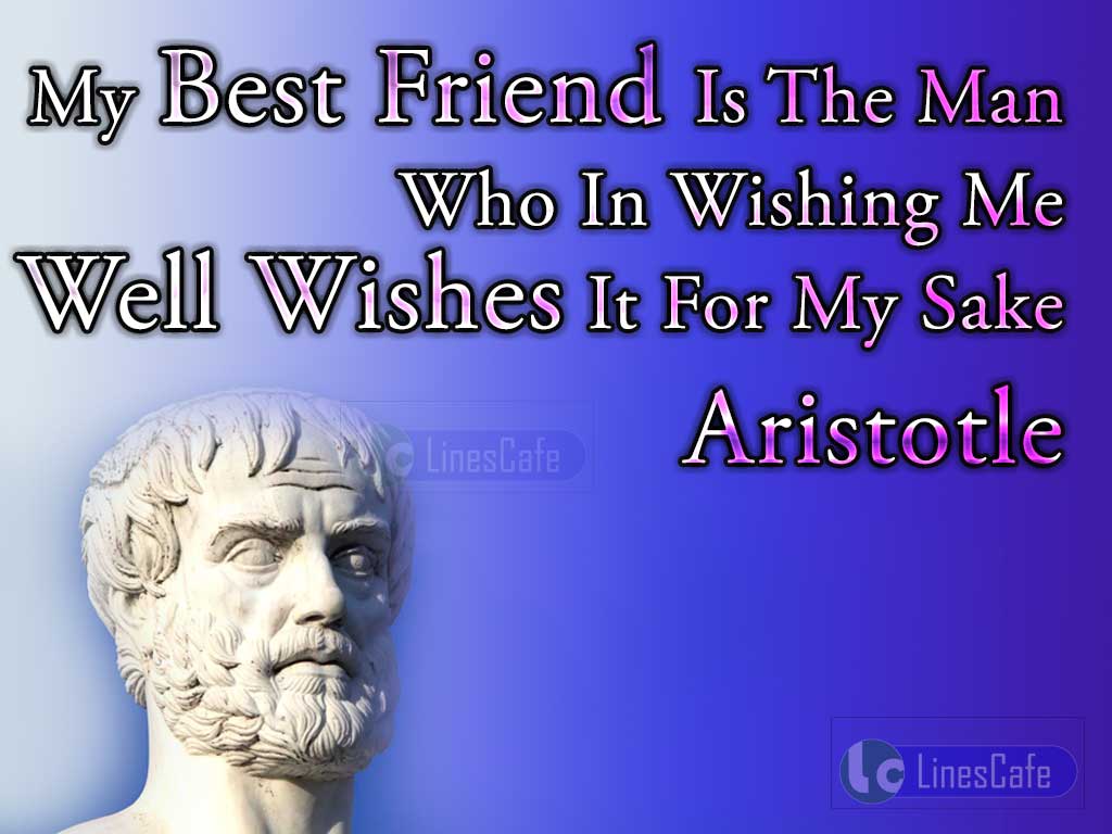 Aristotle's Quotes On Best Friend