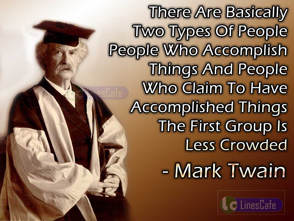Mark Twain's Quotes On People