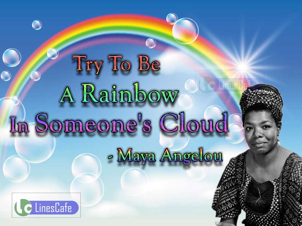 Maya Angelou's Inspiritional Quotes