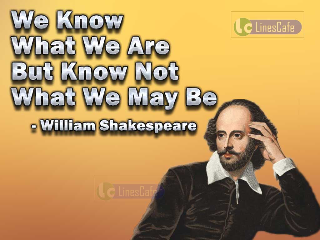William Shakespeare's Inspirational Quotes On Life