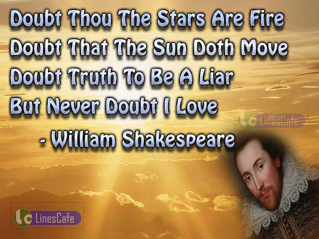 William Shakespeare's Quotes On Love