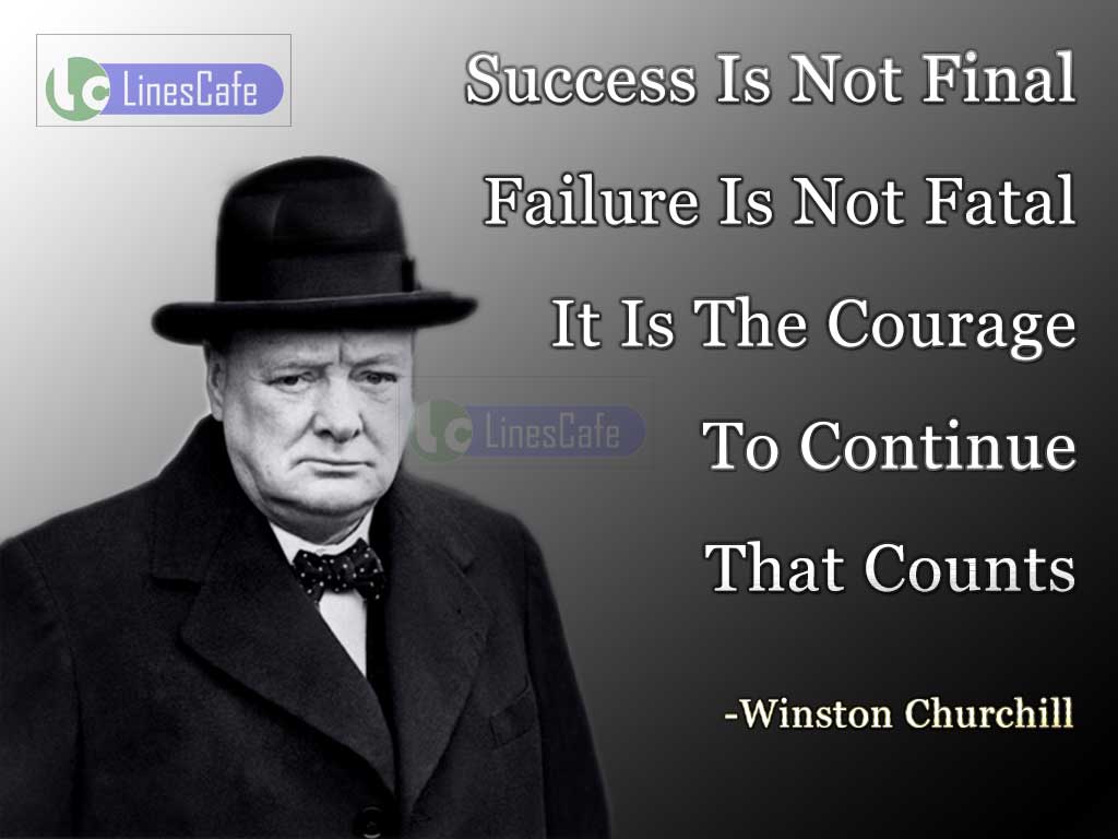 Winston Churchill's Inspiring Quotes On Success And Failure
