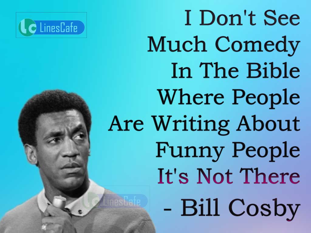 Bill Cosby's Quotes On Bible