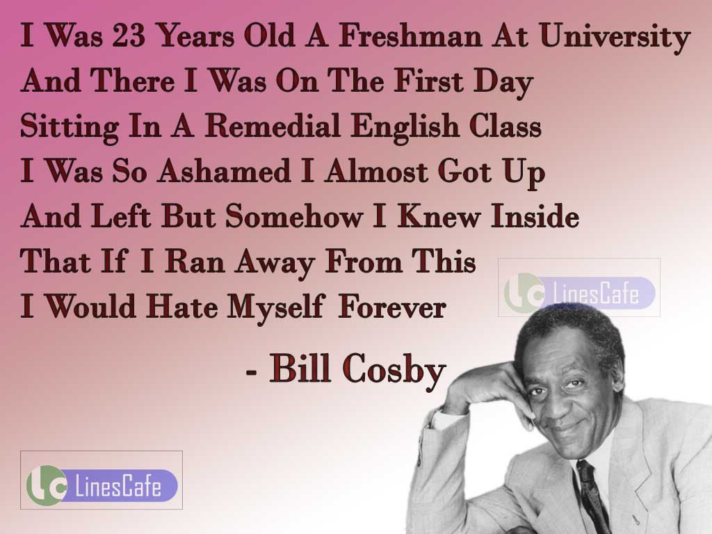 Bill Cosby's Quotes About His Inferiority Complex