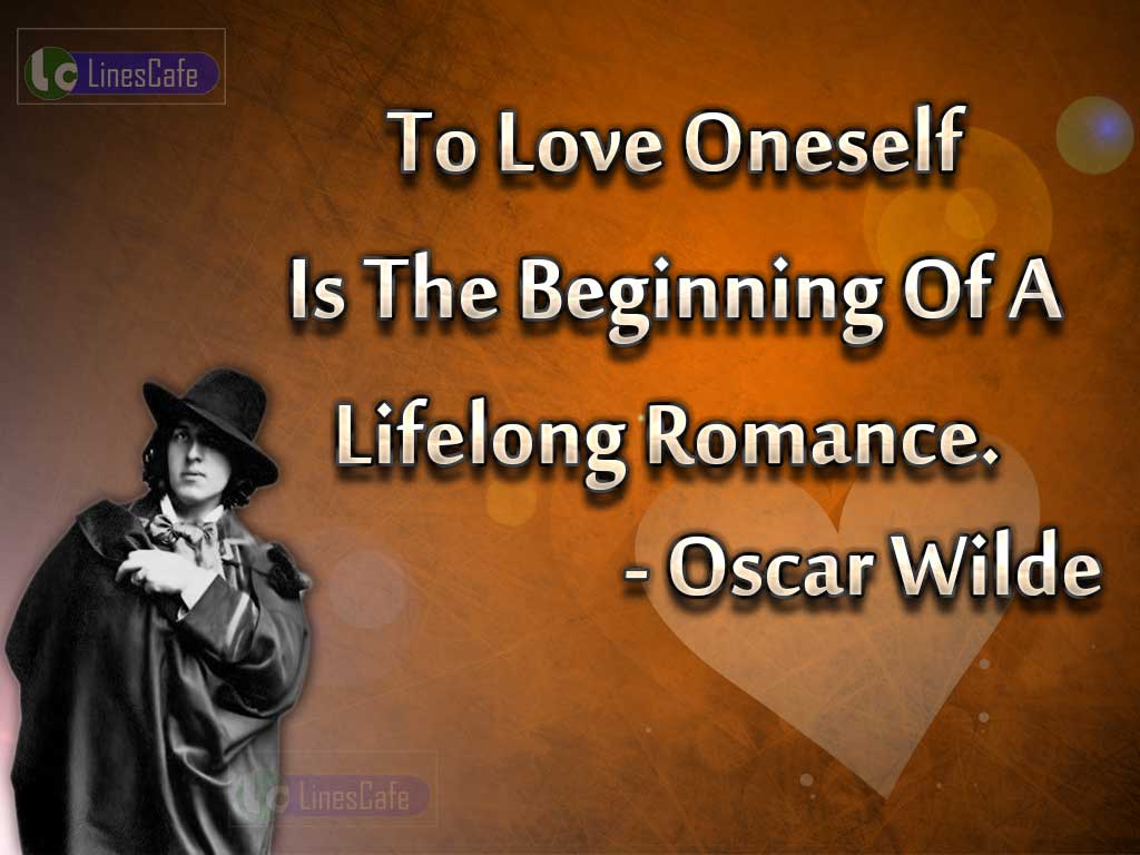 Oscar Wilde's Quotes On Romance