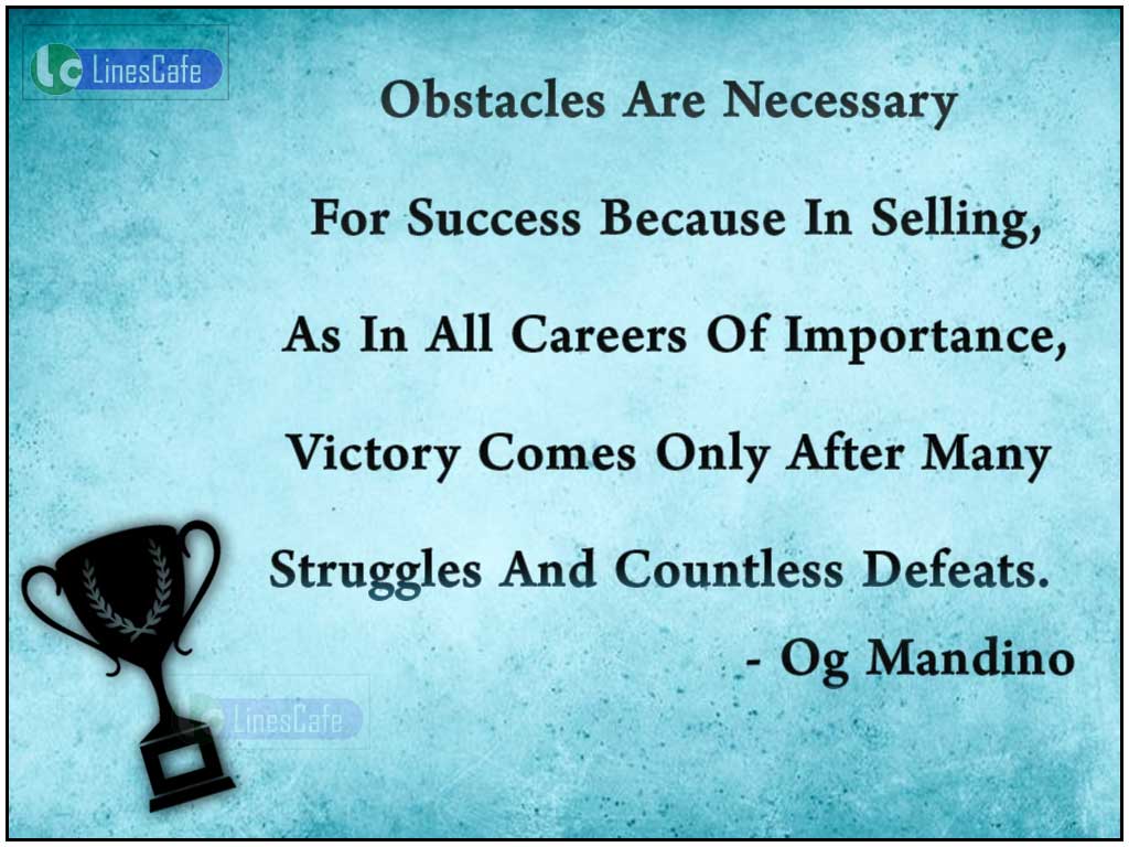 Og Mandino's Quotes On Success