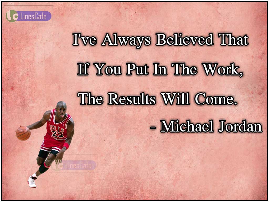 Michael Jordan's Quotes About Do Your Duty