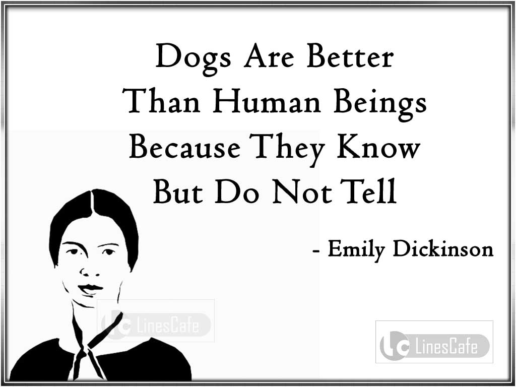 Emily Dickinson's Quotes On Dogs