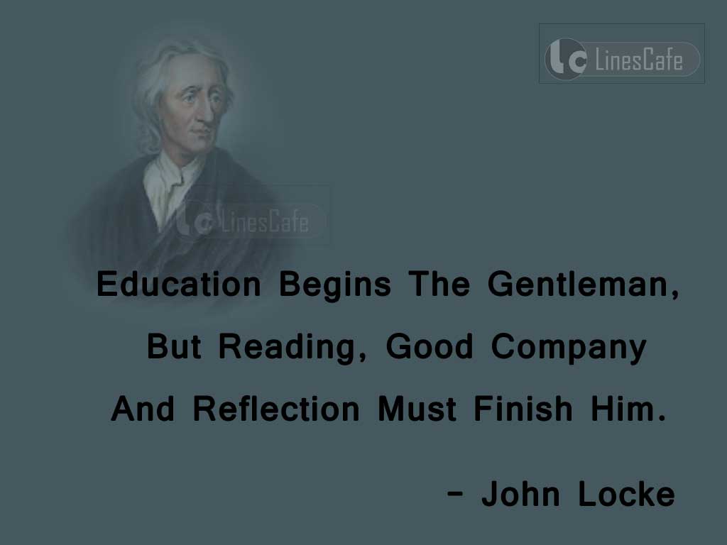 John Locke's Quotes About Gentleman