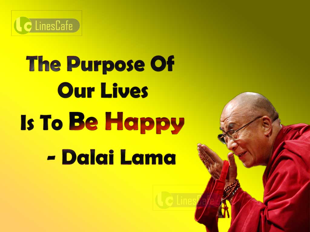 Dalai Lama's Quotes On Happy