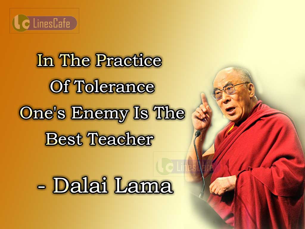 Dalai Lama's Quotes About Enemies