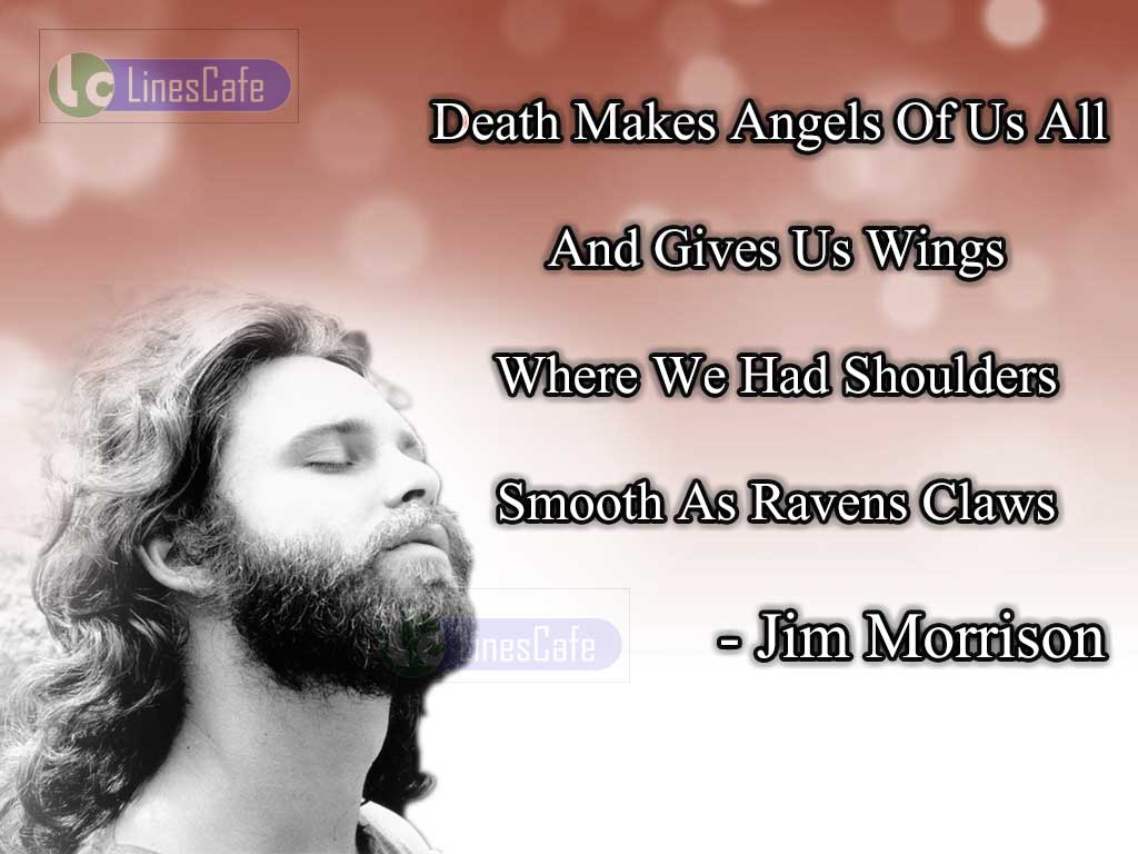 Jim Morrison 's Quotes On Death
