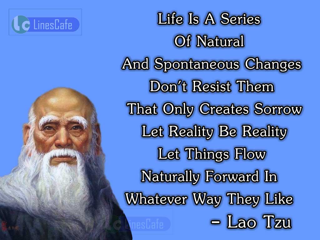 Lao Tzu's Quotes On Life And Changes