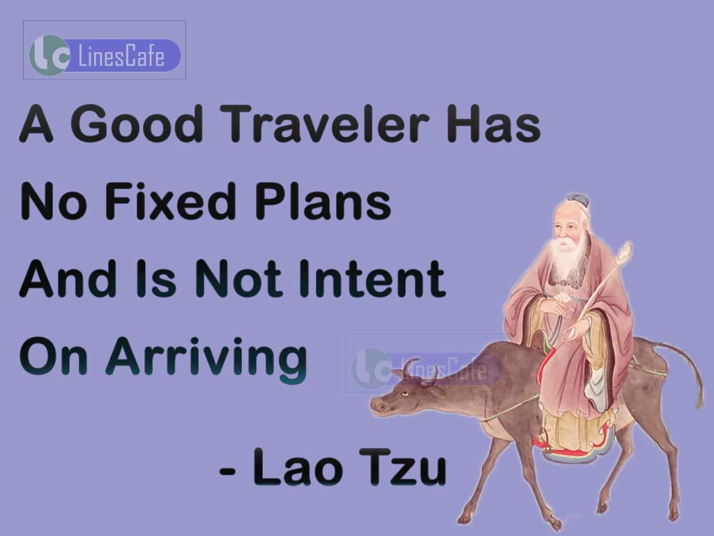Lao Tzu's Quotes On Travelling