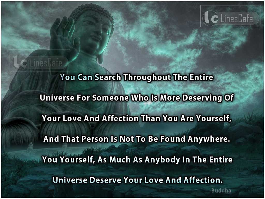 Buddha's Inspirational Quotes On Your Self