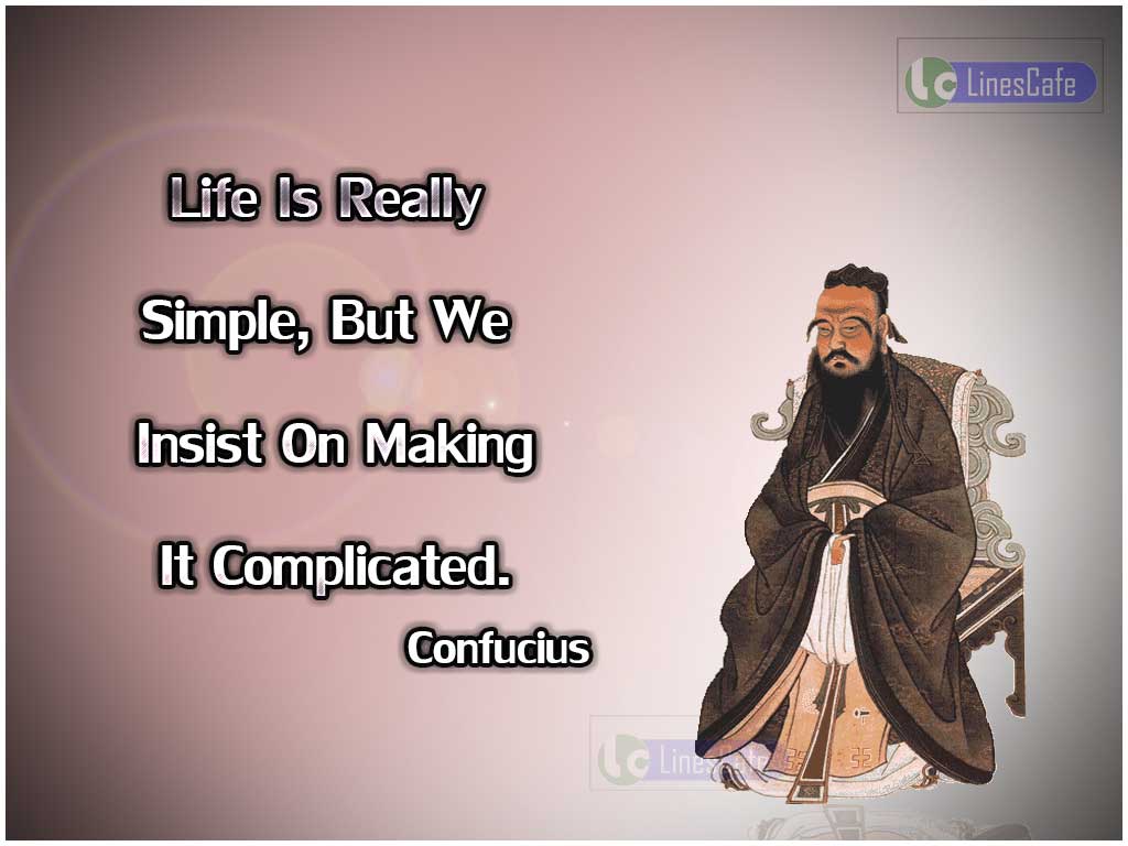 Confucius's Quotes On Life