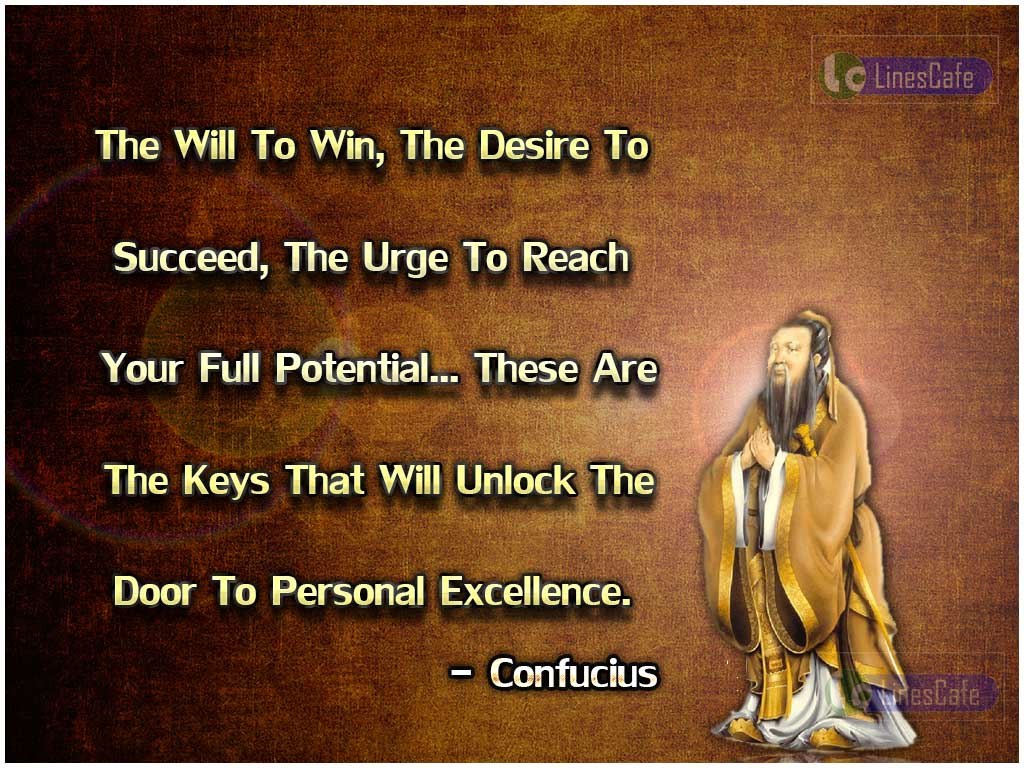 Confucius's Quotes On Success