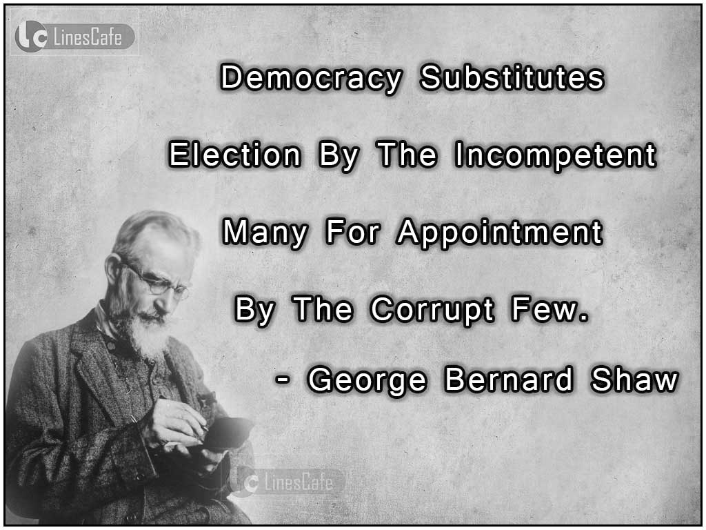 George Bernard Shaw's Quotes On Corruption
