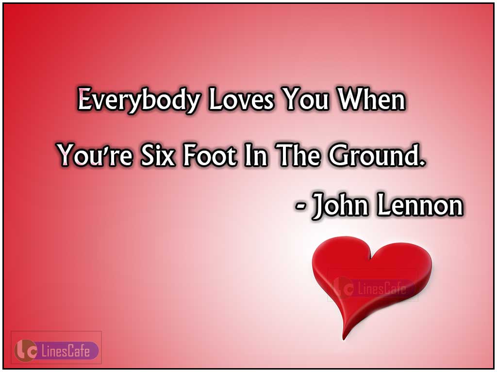 John Lennon's Quotes On Personality