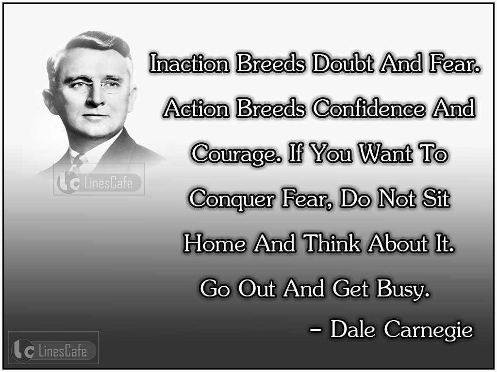 Dale Carnegie's Quotes On Importance Of Work