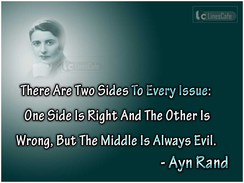 Ayn Rand's Quotes About Evil