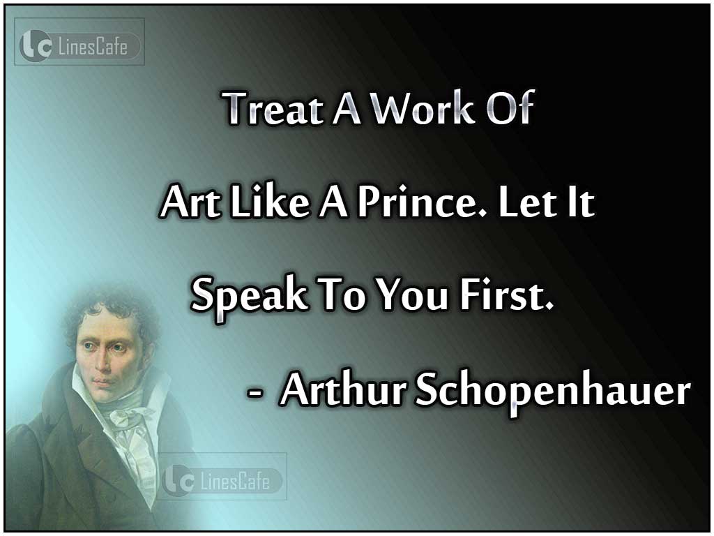 Arthur Schopenhauer's Quotes On Work