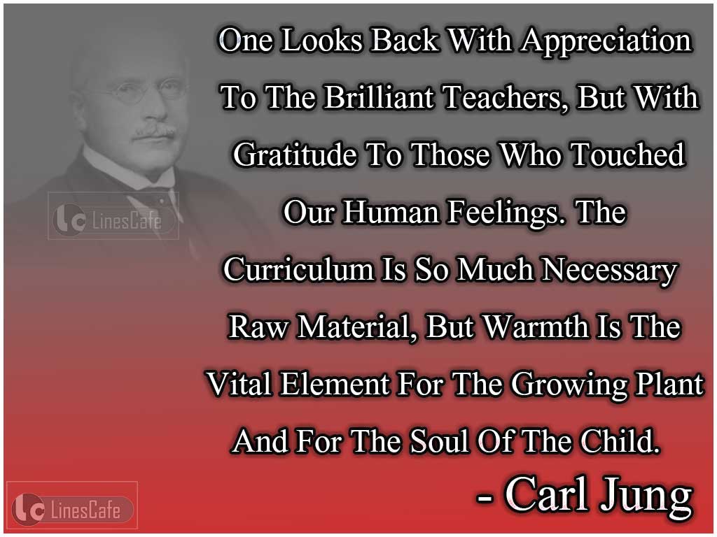 Carl Jung's Quotes About Teachers