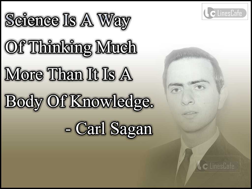 Carl Sagan's Quotes About Science