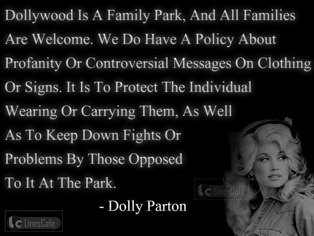 Dolly Parton's Quotes About Clothing