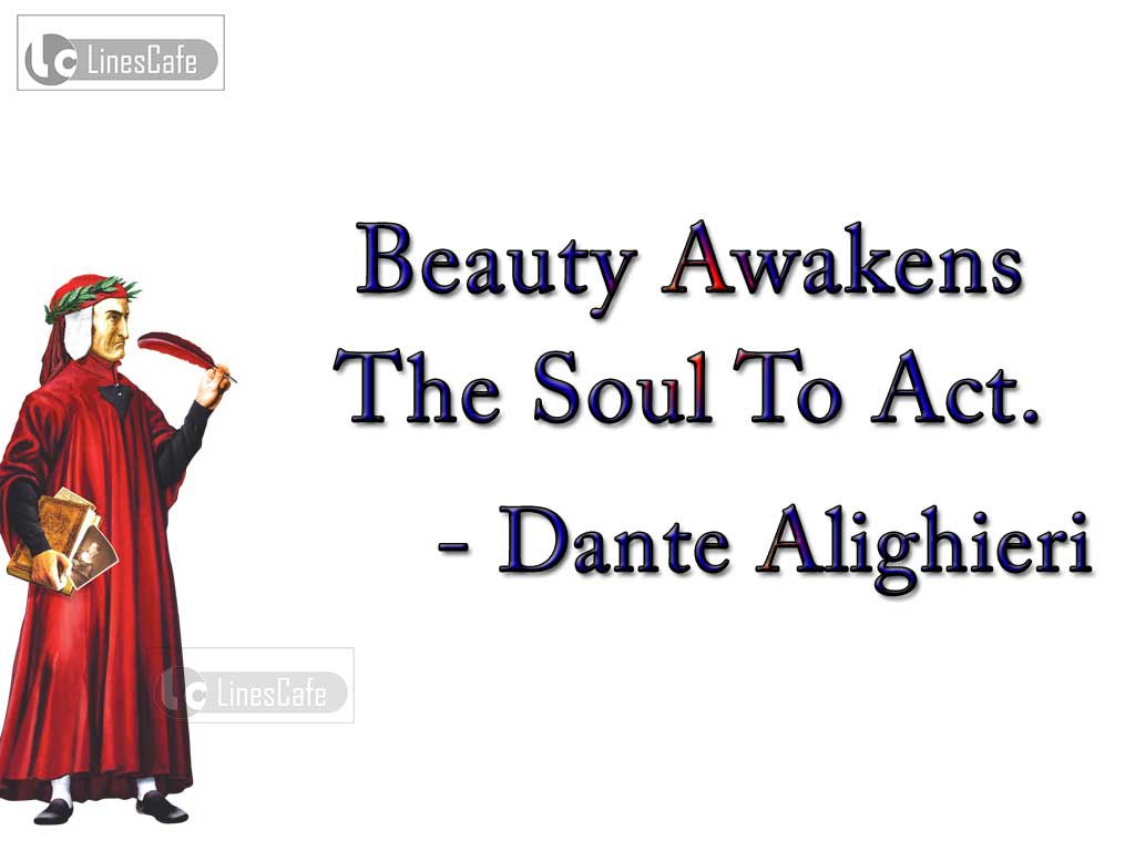 Dante Alighieri's Quotes On Beauty