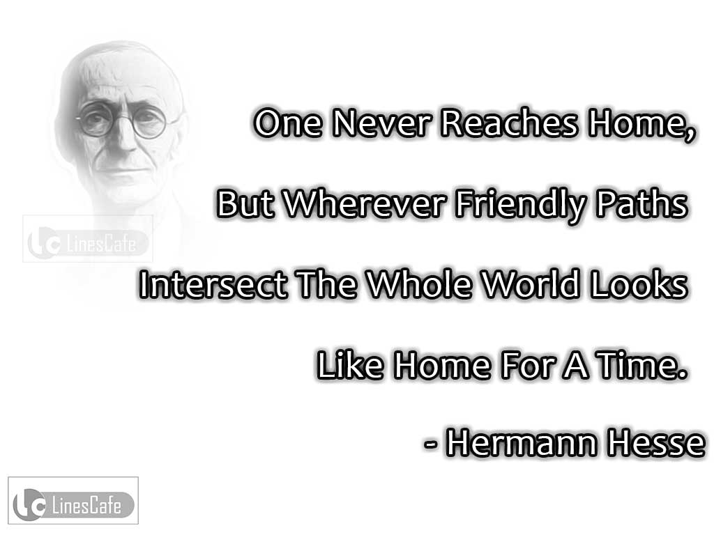 Hermann Hesse's Quotes On Friendship