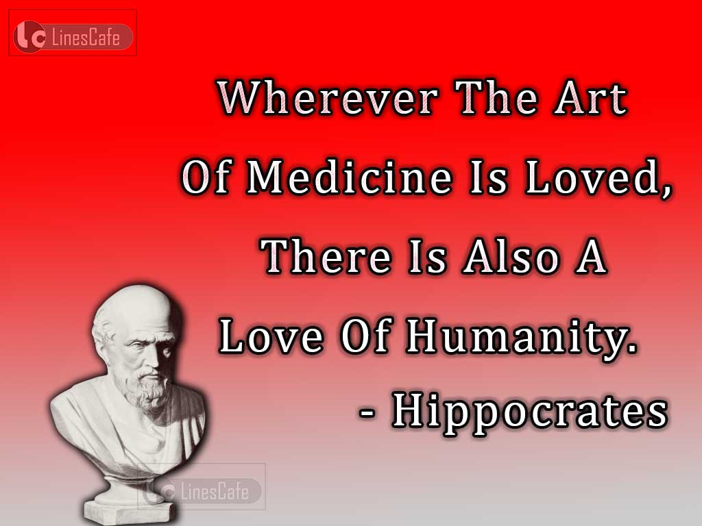 Hippocrates Quotes On Medicine