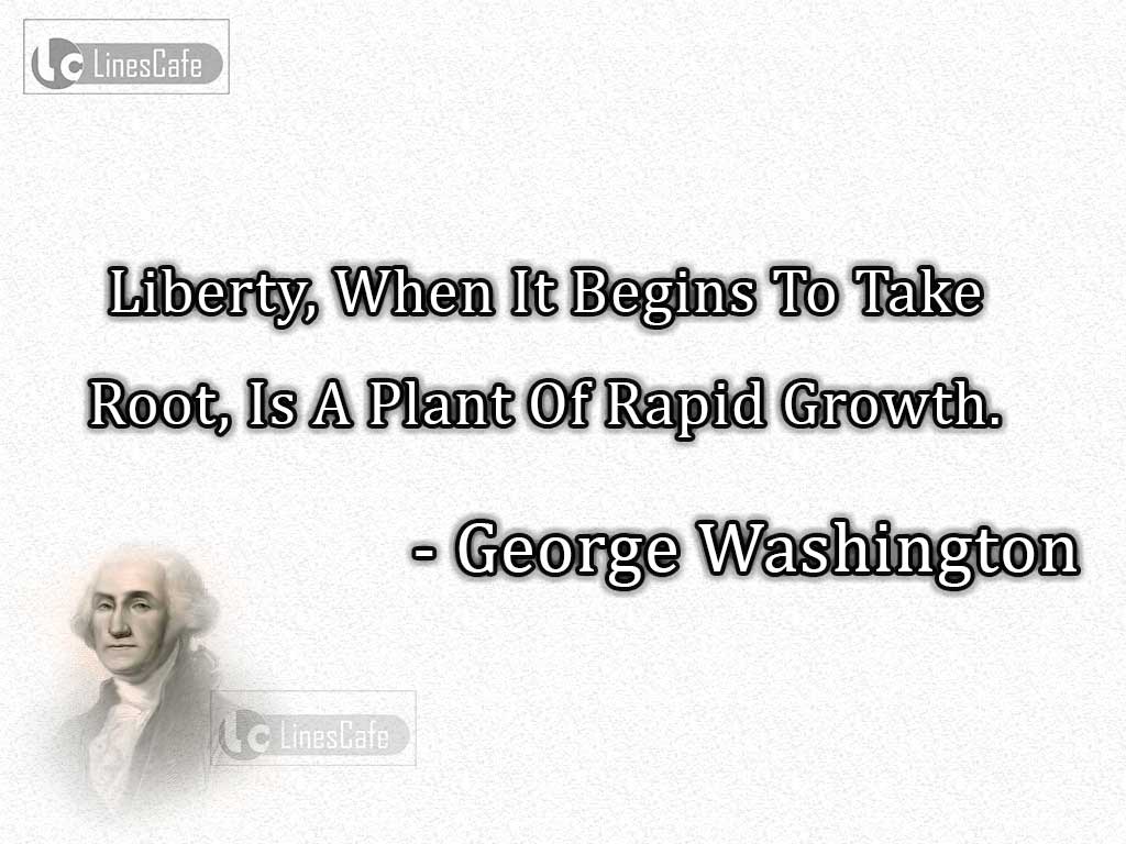 George Washington's Quotes On Liberty