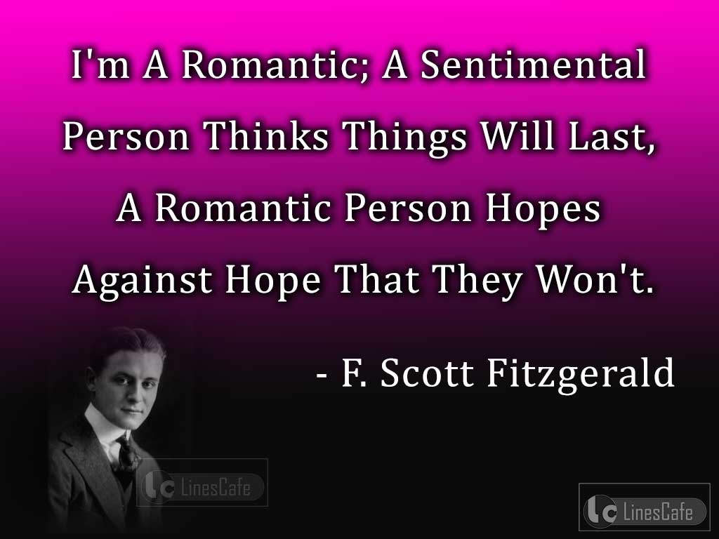 F. Scott Fitzgerald's Quotes On Hopes