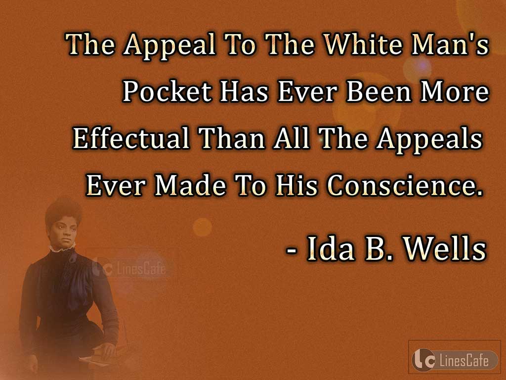 Ida B. Wells's Quotes About Whiteman