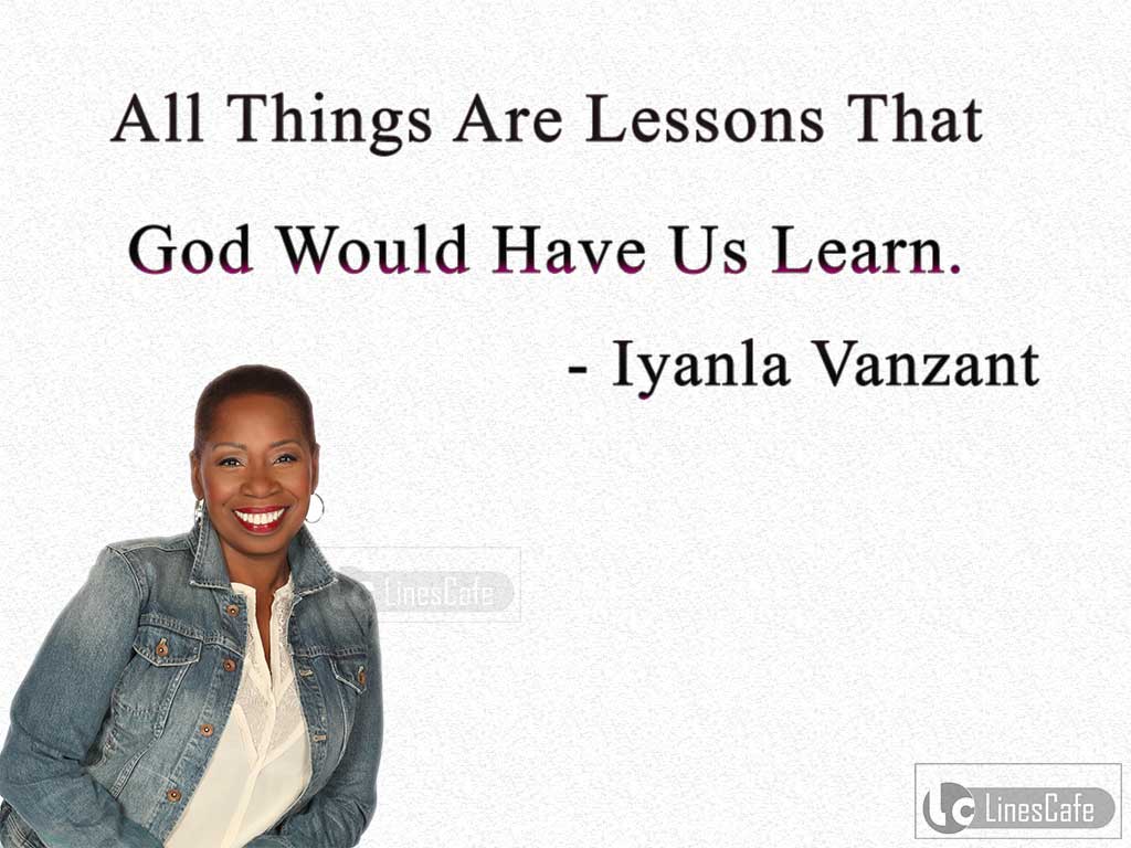 Iyanla Vanzant's Quotes On God