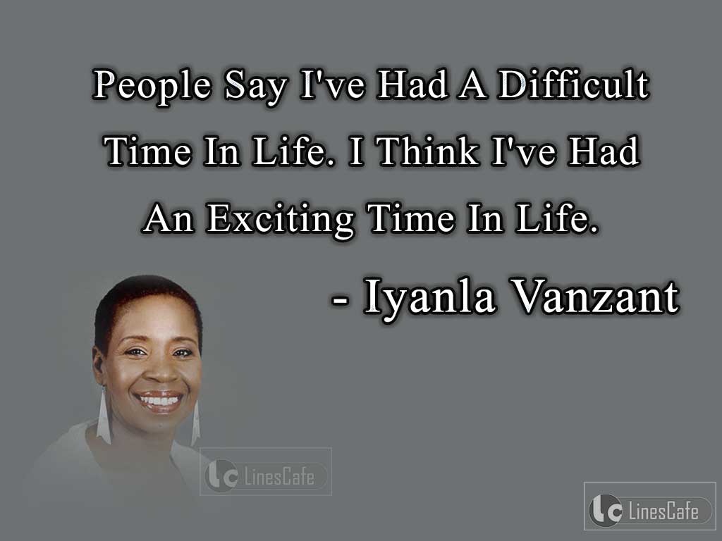Iyanla Vanzant's Quotes On Difficulties