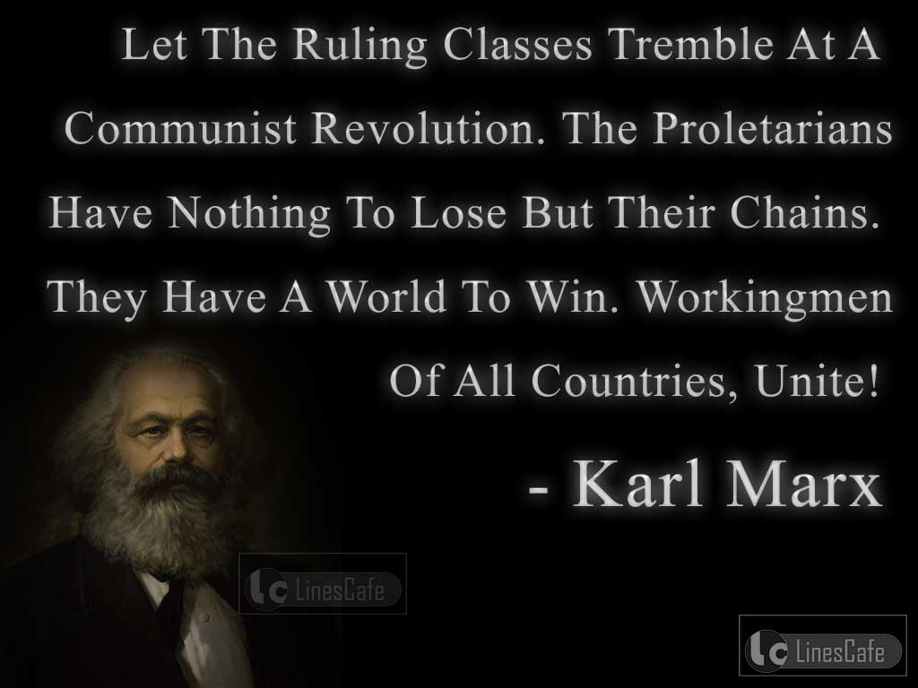 Karl Marx's Quotes On Communism