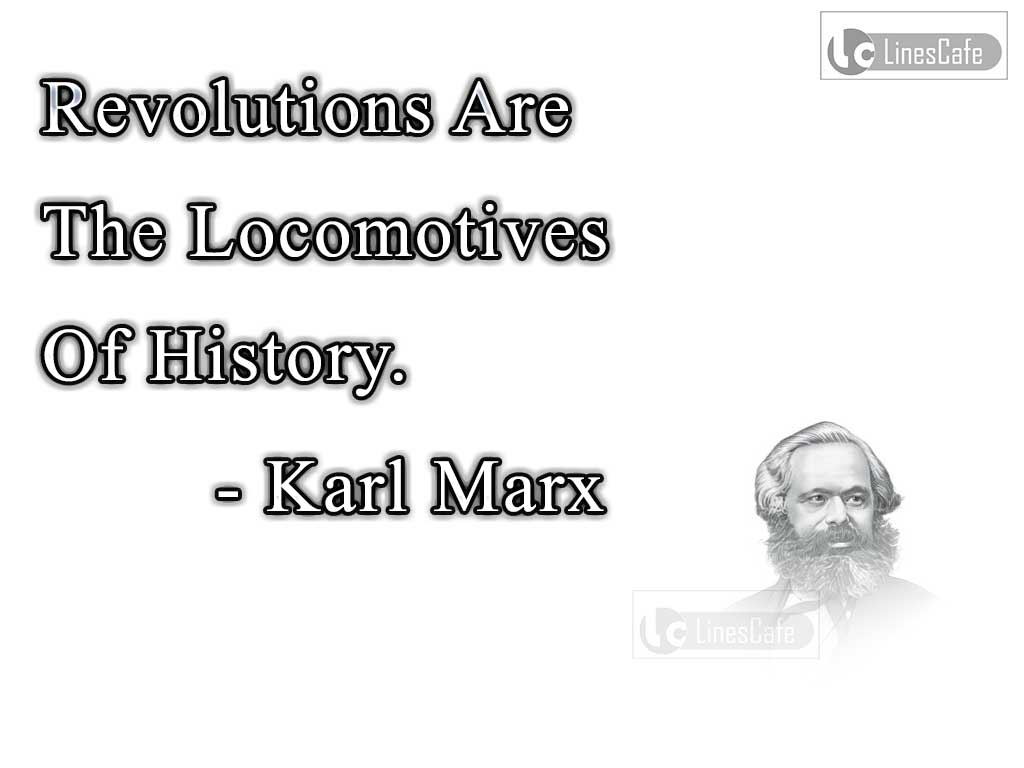 Karl Marx's Quotes On Revolution